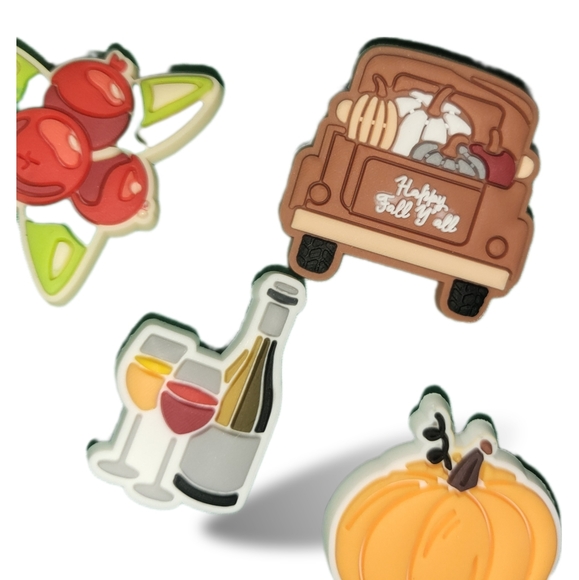 Fall Shoe Charms (7 pack) - Picture 2 of 5